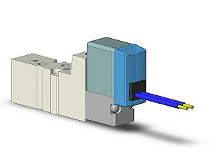 SYJ3120-5G-M3 VALVULA DIRECIONAL SOLENOIDE   SERIE SY  SMC                    NCM :  84818092