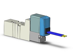 SYJ3120-6G-M3 VALVULA DIRECIONAL SOLENOIDE   SERIE SY  SMC                    NCM :  84818092