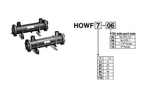 HOWF11-06 TROCADOR DE CALOR  SERIE HOWF SMC                    NCM :  84195010