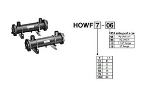 HOWF75-10 TROCADOR DE CALOR  SERIE HOWF SMC                    NCM :  84195010