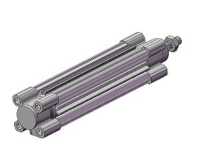 CP96SDB32-130 CILINDRO PNEUMATICO DUPLA ACAO ISO 15552 DIAMETRO 32 MM CURSO 130 MM   SERIE CP96  SMC                    NCM :  84123110
