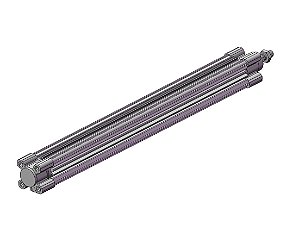 CP96SDB32-410 CILINDRO PNEUMATICO DUPLA ACAO ISO 15552 DIAMETRO 32 MM CURSO 400 MM   SERIE CP96  SMC                    NCM :  84123110