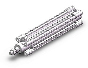 CP96SDB40-125 CILINDRO PNEUMATICO DUPLA ACAO ISO 15552 DIAMETRO 40 MM CURSO 125 MM   SERIE CP96  SMC                    NCM :  84123110