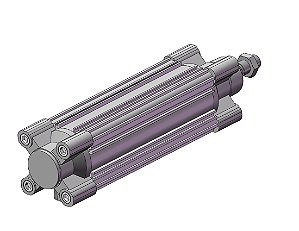 CP96SDB63-1150 CILINDRO PNEUMATICO DUPLA ACAO ISO 15552 DIAMETRO 63 MM CURSO 1150 MM   SERIE CP96  SMC                    NCM :  84123110