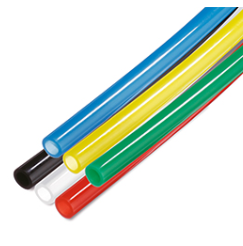 T0425BU-20  TUBO DE NYLON 4 MM EXTERNO X 2,5 MM INTERNO COR AZUL TRANSLUCIDO - SERIE T 100M         NCM :  39173290