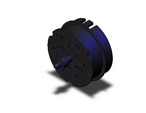 DM12P-04NU  MULTICONECTOR EM LATAO - SERIE DM         NCM :  74122000