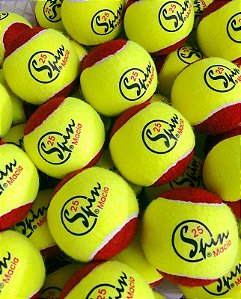 Embalagem com 6 bolas de tênis SPINMacia 25%
