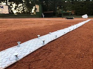 Kit de linha SPINAntiderrapante de PVC com pregos para demarcação de quadra de saibro