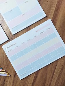 Bloco Planejador Mensal