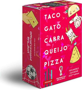 Taco Gato Cabra Queijo Pizza Edição Copa do Mundo 2022