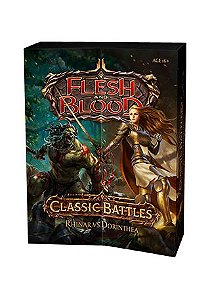 Classic Battles Deck Rhinar VS Dorinthea - Flesh and Blood FAB - INGLÊS