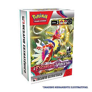 Kit 4 Booster Box 144 Pacotes Escarlate e Violeta Case Fechada COPAG  Original Cartas Pokémon TCG