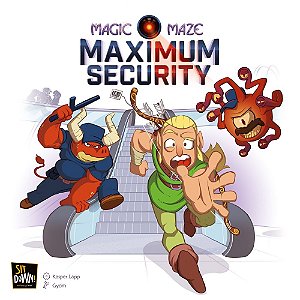 Magic Maze: Maximum Security - Jogo de Tabuleiro para 14 anos ou mais