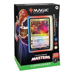 Commander Deck: FESTA DOS PLANESWALKER WUR COMMANDER MASTERS Magic The Gathering MTG INGLÊS