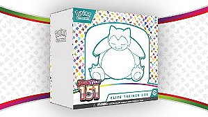 Pokémon Box Treinador Avançado: Pokémon 151 ETB Snorlax