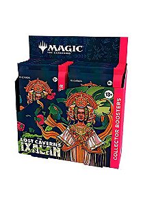 Collector Booster Box: Magic The Gathering MTG As Cavernas Perdidas de Ixalan Lost Caverns of Ixalan - INGLÊS