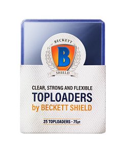Beckett Shield - Toploaders: 75 pt Top Loader