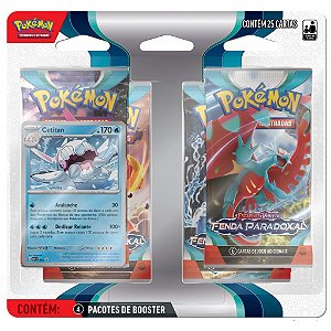 Pokémon Blister Quadruplo: CETITAN Escarlate e Violeta Scarlet and Violet - EV4