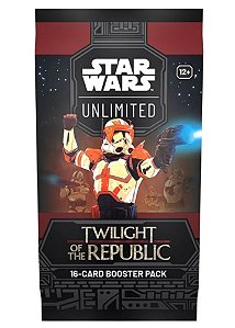 Booster Unidade: Star Wars Unlimited Twilight of the Republic  Ingles