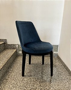 Cadeira Pacifica Giratória em Suede - Breton (Mostruário de Loja)
