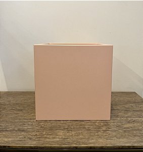 Caixa Organizadora em Madeira Rosa - Artesanal (Apartamento Decorado)