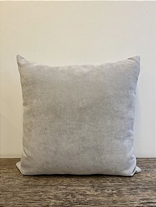 Almofada Lisa em Camurça 50x50 - Artesanal (Apartamento Decorado)