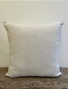 Almofada Lisa em Gorgurão 47x47 - Artesanal (Apartamento Decorado)
