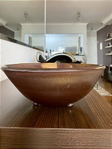 Centro de Mesa Bacino em Vidro - LS Selection (Apartamento Decorado)