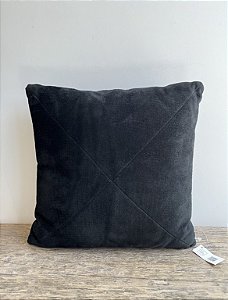 Almofada X em Camurça 40x40 - Codex Home (Apartamento Decorado)