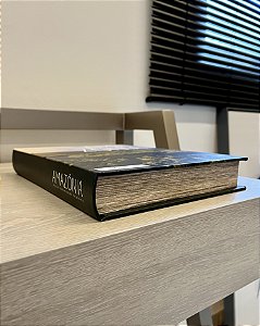 Caixa Livro Amazônia em Madeira - LS Selection (Apartamento Decorado)