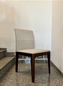 Cadeira Nice sem Braço em Linho - Breton (Mostruário de Loja)