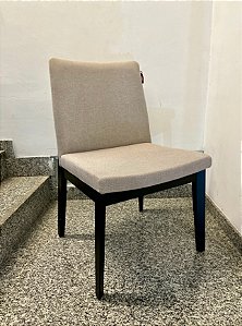 Cadeira Dueto sem Braço em Linho - Breton (Mostruário de Loja)