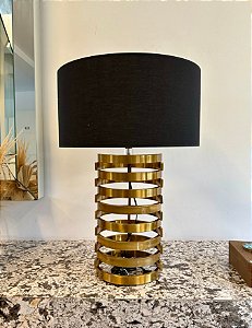 Abatjour Mutum em Latão Dourado (G) - Breton (Mostruário de Loja)