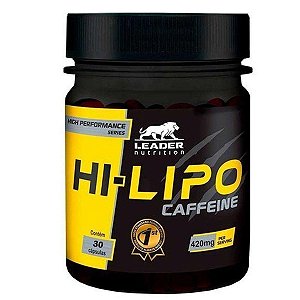 Hi-Lipo Caffeine 30 cáps - Leader Nutrition
