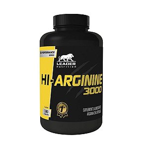 Arginine 3000 180 cáps - Leader Nutrition