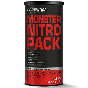 Monster Nitro Pack NO2 (44 Packs) - Probiótica