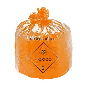 SACO P/LIXO LAR.TOXICO 100LTS C/100