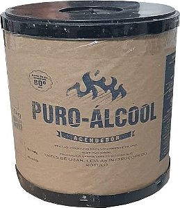 ÁLCOOL GEL 80° ACEND. PURO-ALCOOL 10KG