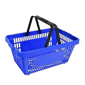 CESTO PARA MERCADO PLAST AZUL ROYAL