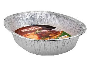 ASSADEIRA DE ALUMINIO OVAL 7,5lt MELLO