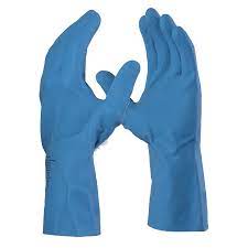 LUVA PARA LIMPEZA DANNY SILVER AZUL XG