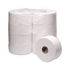 PAPEL HIGIENICO INSTITUCIONAL 8X300 GRUPO TEC BRANCO