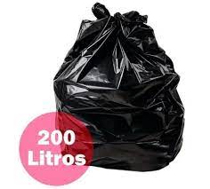 SACO PARA LIXO 200L SIMPLES C/100