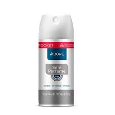 DESODORANTE ABOVE POCKET S/ PERFUME AEROSOL 100ML