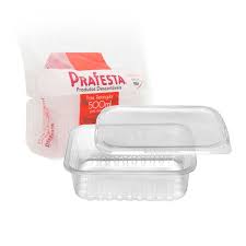 POTE RETANGULAR 1000ML 8321 c/ 24 -PRAFESTA