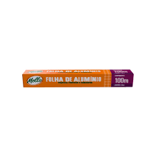 PAPEL ALUMINIO MELLO 30CMX100MTS X 6UND