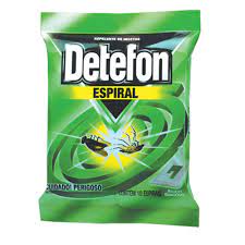 INSETICIDA DETEFON ESPIRAL C/10