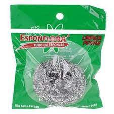 ESPONJA MULTIUSO ACO INOX ESPONFLORA C/1 X 60PCT