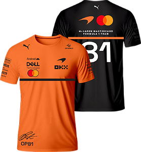 Camiseta Oscar Piastri McLaren F1 2026