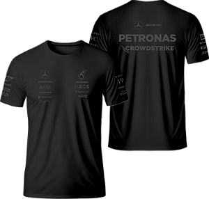 Camiseta Mercedes F1 Driver Black 2026
